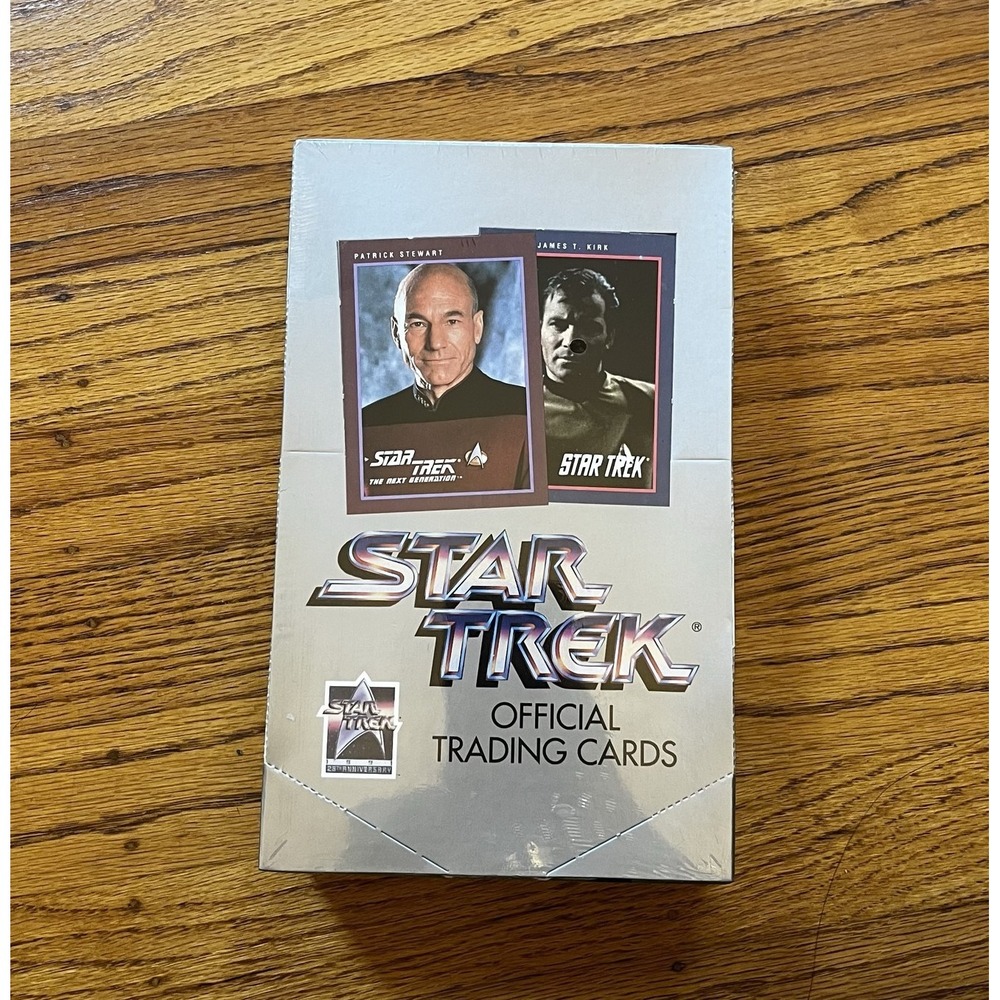 Star Trek Official Trading Cards Box Impel 1991 The Next Generation Sealed